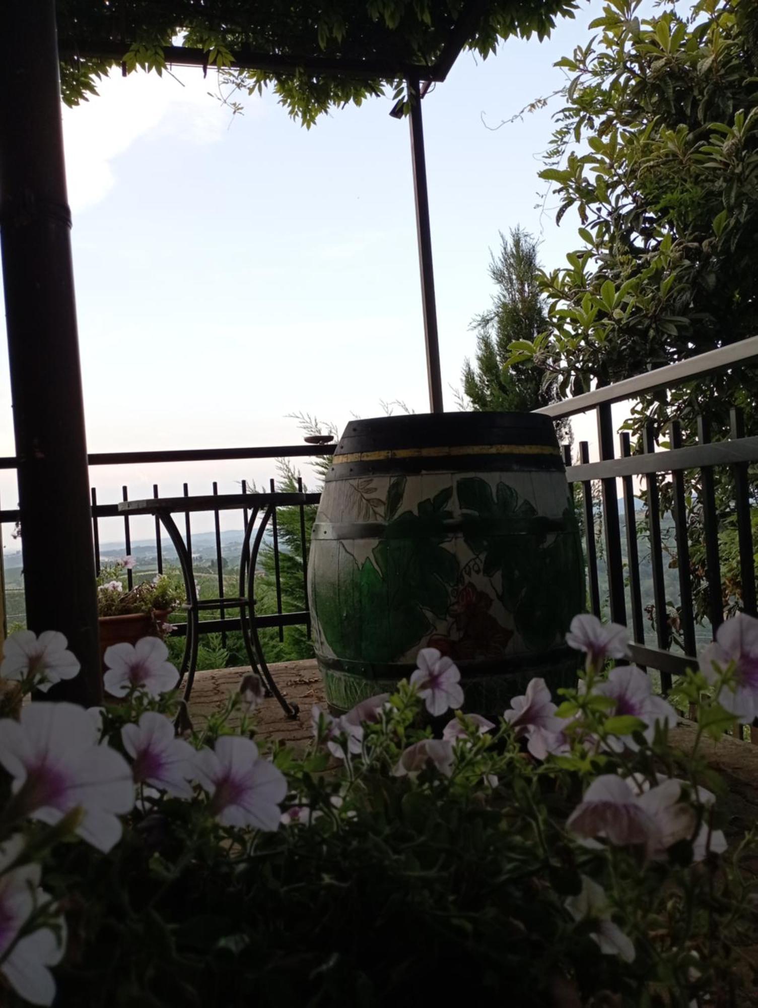 Casa Vacanza Il Colle Del Vento Calosso Exteriör bild